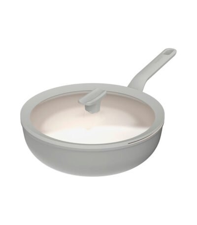 Wok antiadherente con tapa Balance Moonmist 28cm