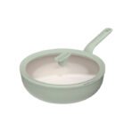 Wok antiadherente con tapa Balance Sage 28cm